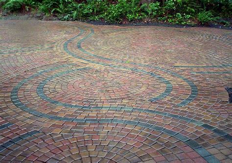 Paving Stone Driveways Gallery - Stone Taffy Design