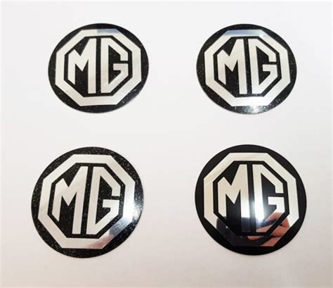 Mgb Mgb Gt Rostyle Wheel Centre Cap Badges Set Of 4 Paul Depper Mgs