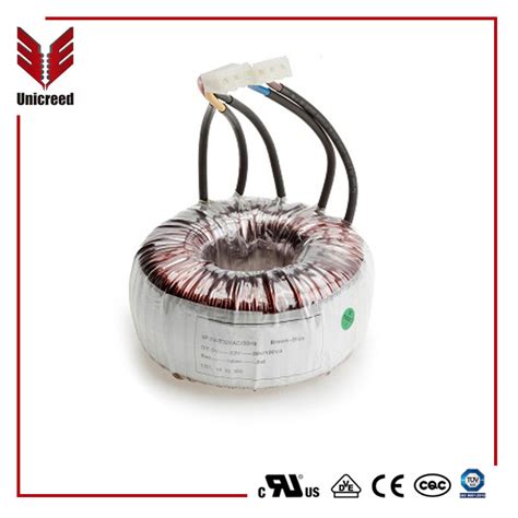 50 60Hz Single Phase 220V 230V To 12V 24V 200va Toroidal Transformer