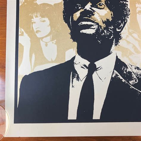 18 X 24 Pulp Fiction Screen Print Poster By Xray Signed Numbered Ebay