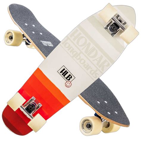 Skate Cruiser Hondar 27x8 100 Maple Rolamentos ABEC11 E Design Premium