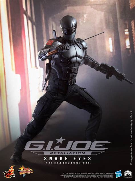 Hot Toys MMS 192 G I Joe Retaliation Snake Eyes Hot Toys Complete Checklist