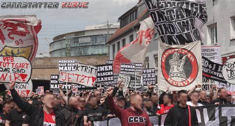 Es Reicht Demonstration Zum Neckarstadion Cannstatter Kurve