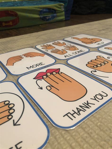 Basic Sign Language Digital Pack Sign Language Cards Asl Etsy Uk