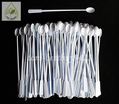 Best Coffee Mini Spoons Plastic Stirrer Disposable 100 Pcs Accessories