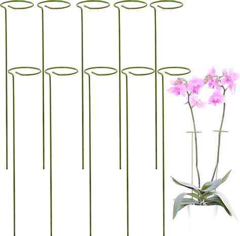 10 Pack Plant Stakes Plant Supports For Tall Plants And