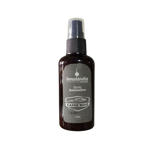 Kit 4 Cheirinho De Carro Novo Odorizador Aromatizador Spray 60ml Marca