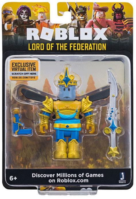 Roblox Celebrity Collection Lord Of The Federation Figure Pack