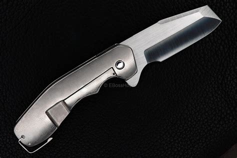 Jon Graham Custom Deluxe Razel Flipper Ebosshoss Knives