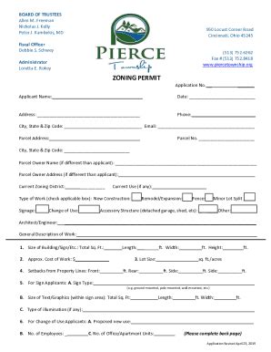 Fillable Online Instructions For Submitting A Fence Zoning Permit