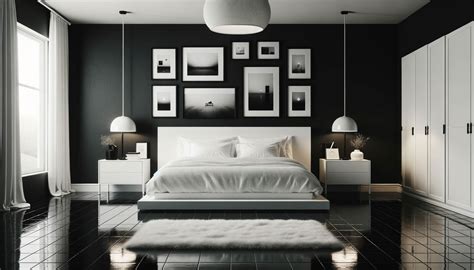 Try the best 25 Black and White Minimalist Bedroom Ideas - CozyLifeJournal