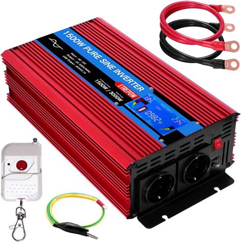 ETREPOW 1500w Power Inverter 12v 220v Onda Sinusoidale Pura