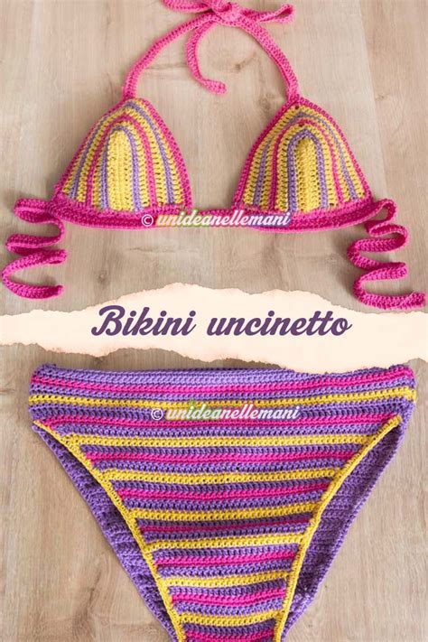 Bikini Uncinetto Tutorial Come Farlo Su Misura Partendo Da Un Vecchio