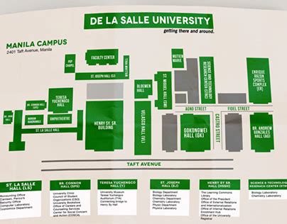 DLSU Campus Map | Behance