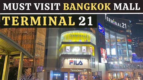 The Greatest Shopping Mall In Bangkok Terminal 21 YouTube