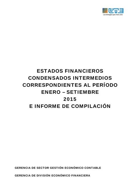 PDF ESTADOS FINANCIEROS CONDENSADOS INTERMEDIOS DOKUMEN TIPS