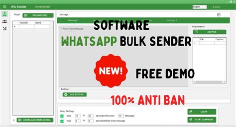 Whatsapp Bulk Sender Software Free Bulk Whatsapp Marketing NEW WA