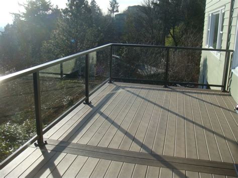 Glass railing deck | Deck Masters, LLC