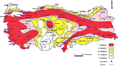 TÜRKİYE DEPREM RİSK HARİTASI Hangi bölgelerden fay hattı geçiyor