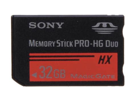 Sony Gb Memory Stick Pro Hg Duo Hx Flash Card Model Mshx B Newegg Ca