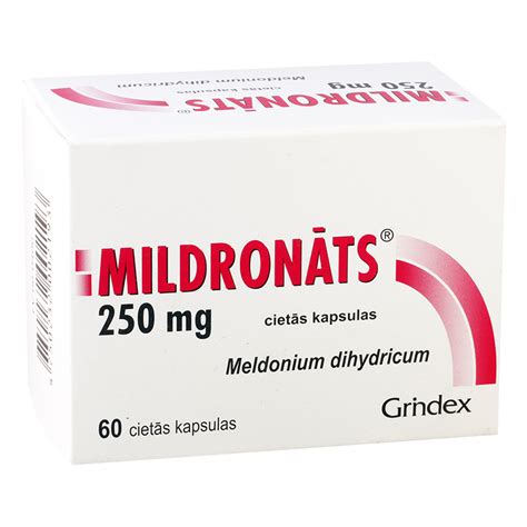Mildronat 250mg #60caps - 9445 - National Surgery Center
