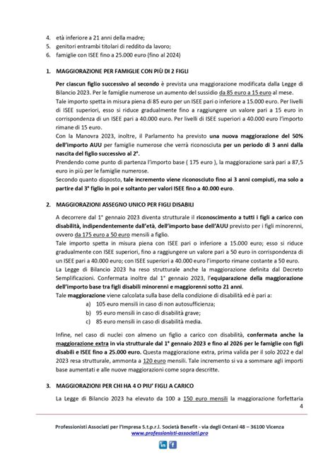 Assegno Unico 2023 La guida a tutte le novità Professionisti