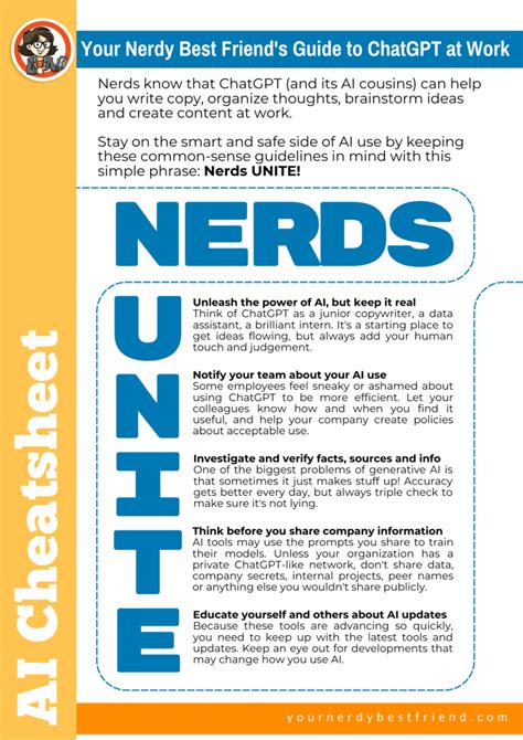 AI Cheatsheet: Guidelines for AI Use at Work - Beth Z