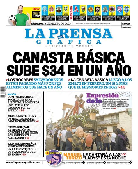 La Prensa Gráfica On Twitter Compartimos La Portadalpg De Este