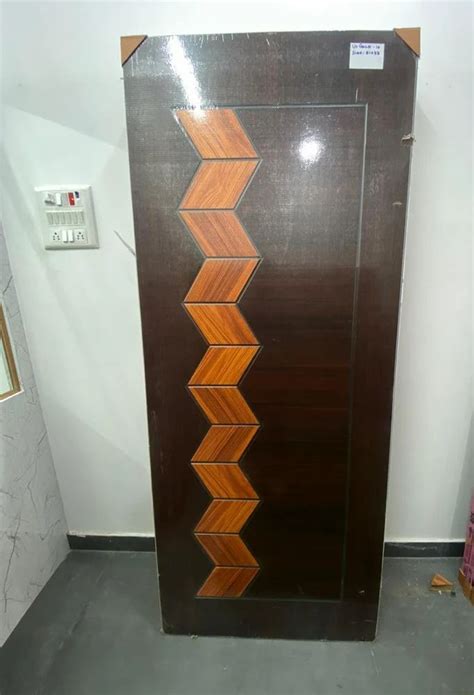 Interior 30mm UV Coated Design Printed Flush Door For Apartments For