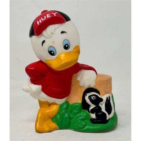 Vintage Huey Donald Duck Nephew Walt Disney Co Shelcore Baby Toy