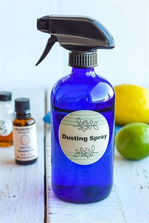 Homemade Dusting Spray And Furniture Polish Recipe Dusting Spray