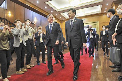 Blinken visits Beijing to lower tensions | Borneo Bulletin Online