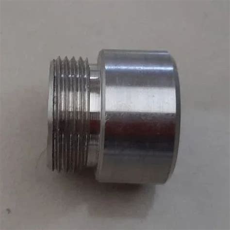 Polished Round Stainless Steel Threaded Plug For Pipe Fitting Size