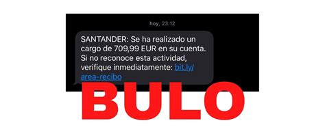 El Banco Santander Alerta Cuidado Con Este SMS Que Avisa De Un Cargo