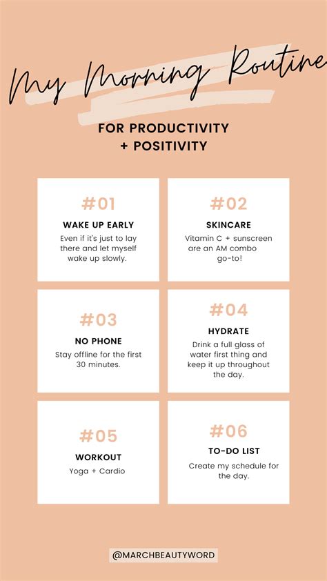 Create A Morning Routine For Productivity Positivity Chick Lit Plus