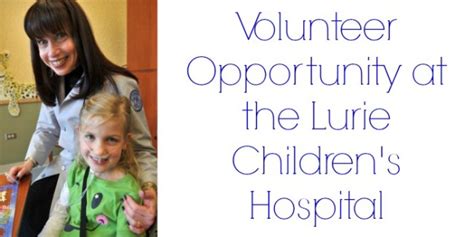 Volunteer Opportunity at Lurie Children's Hospital - Toddling Around Chicagoland