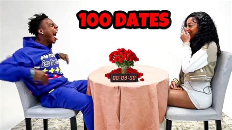 Ishowspeed Goes On A Date With 100 Women Youtube