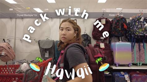 Pack With Me Hawaii Diaries Vlog Tagalog English Youtube