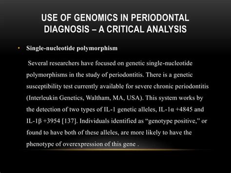 Biomarkers In Periodontal Diseases