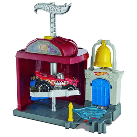 Hot Wheels City Downtown Playset Fire Station Spinout Toys Reviewed