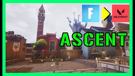 Ascent Sandd In Fortnite Valorant Map In Fortnite Youtube