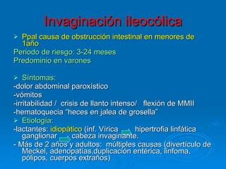 Invaginaci N Intestinal Ppt