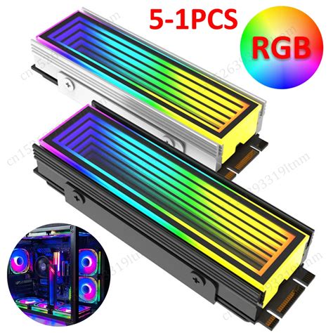 Cnc Alluminio Rgb M Ssd Dissipatore Di Calore M Radiatore V