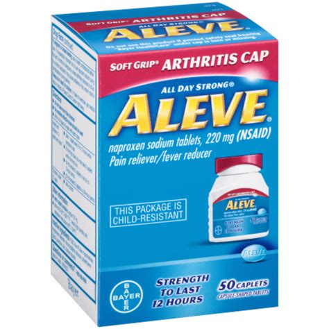 Aleve Arthritis Caplets, 50 CT - Pick ‘n Save