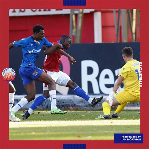 Match Snaps Shots Wealdstone Aldershot Town Fc