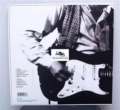 Eric Clapton Autograph Signed Slowhand Album Vinyl Lp Coa Ebay