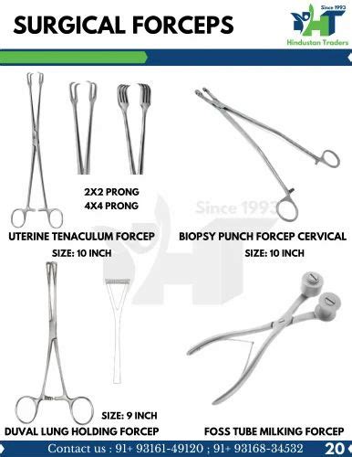 Stainless Steel Cervical Punch Biopsy Forceps For Hospital At Rs 999 Piece In Jalandhar