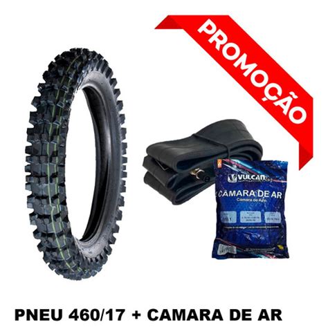 Pneu Traseiro Trilha Moto Cross Remold Vipal Camara