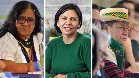 Tres Líderes Indígenas Entre El Nuevo Nombramiento Del Presidente