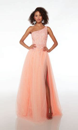 Alyce Paris 61624 Neon Coral Prom Dress